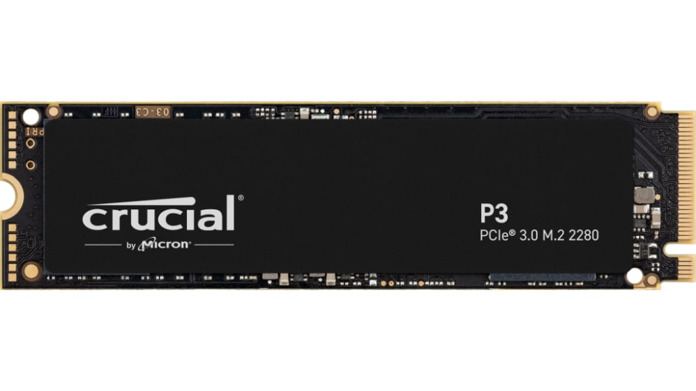 Crucial P3 - SSD - 1 To - PCIe 3.0 (NVMe)