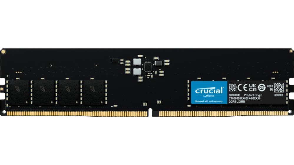 CT16G48C40U5 | Crucial 16 GB DDR5 Desktop RAM 4800 MHz, UDIMM, 1.1