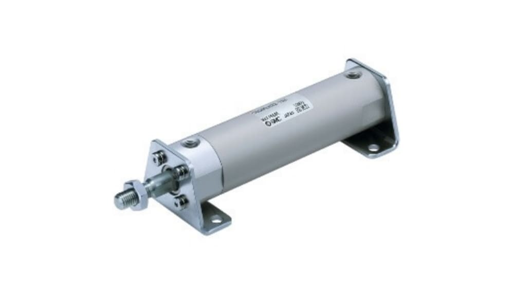 Vérin pneumatique cylindrique SMC, Série CG1