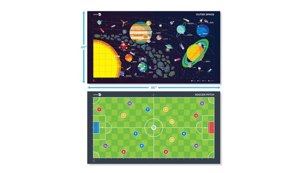 CODEMAT02_MAT Sphero Code Mat Space/Soccer for Sphero Robot