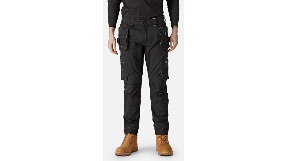 DK0A4XSWBLK134R | Dickies Black Men\'s Work 34cm - 38in, 30 Waist RS | Trousers