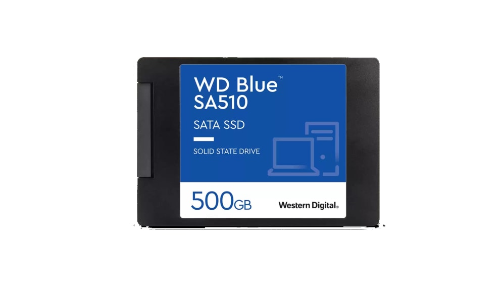 WDS500G3B0A, Disque dur HDD SSD 500 Go 2,5 pouces SATA III WD BLUE 3D NAND  SATA