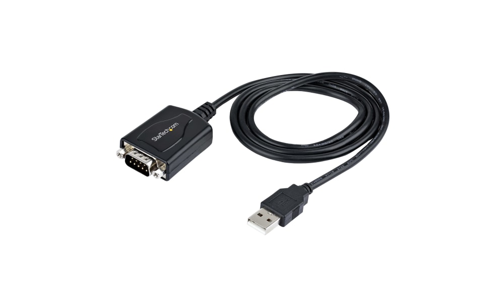 StarTech.com コンバータケーブル コネクタA:DB-9 /B:USB A 1P3FPC-USB-SERIAL | RS