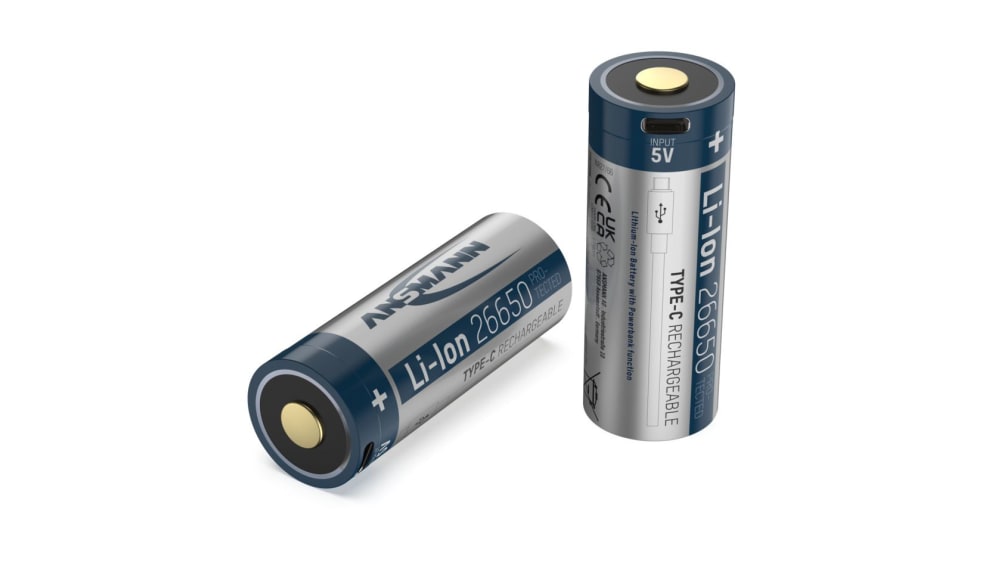1307-0012-520, Batterie lithium 3.6V 5Ah 26650