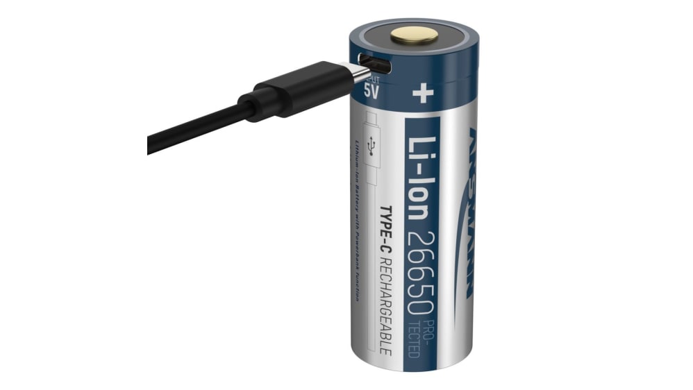 1307-0012-520, Batterie lithium 3.6V 5Ah 26650