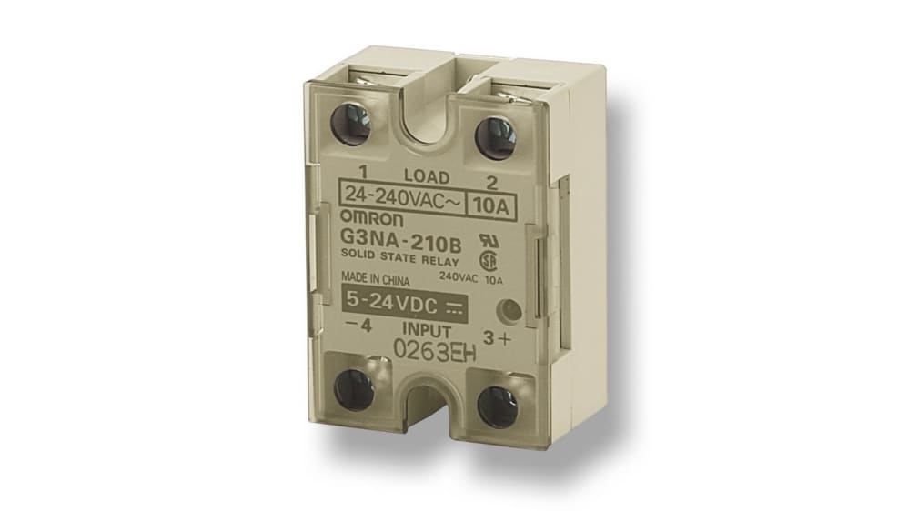 オムロン ソリッドステートリレー, 50 A, 240 V ac, 表面実装 オムロン ソリッドステートリレー, 50 A, 240 V ac, 表面実装