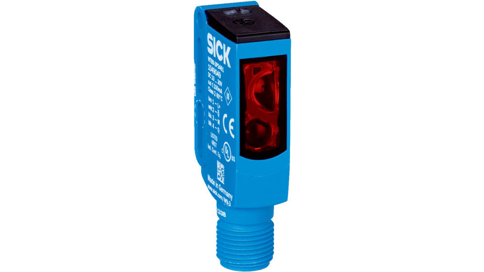SICK 光電センサ, 角形, 近接, 検出範囲:20 → 800 mm, WTB9 SICK 光電センサ, 角形, 近接, 検出範囲:20 → 800 mm, WTB9