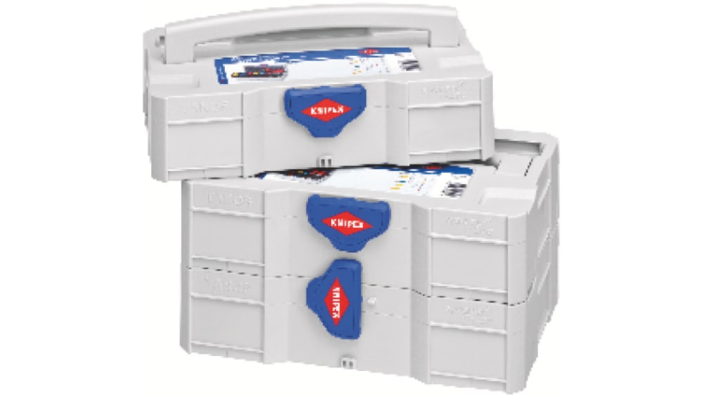 tetsさん専用 Knipex 工具箱 97 90 00 LE プラスチック グレー 265 x 170 x 67mm