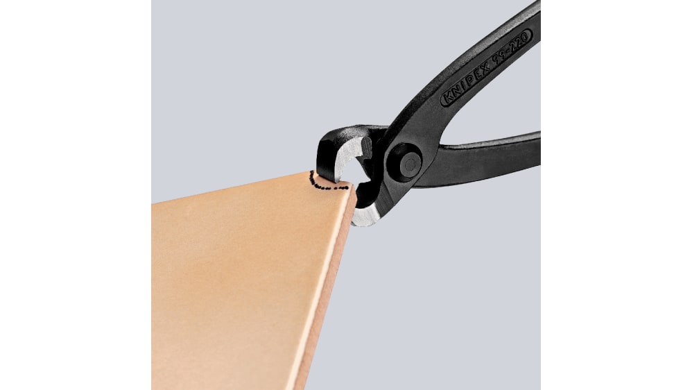 Knipexやっとこ コンクリートニッパー 全体長さ：200 mm 最大