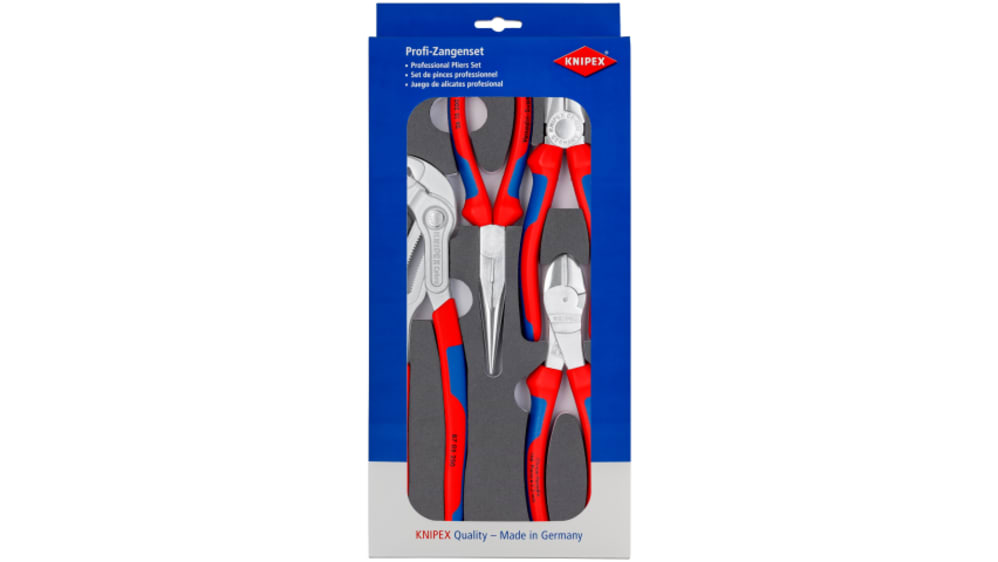 Knipex プライヤセット 4個 00 20 01 V17 | RS