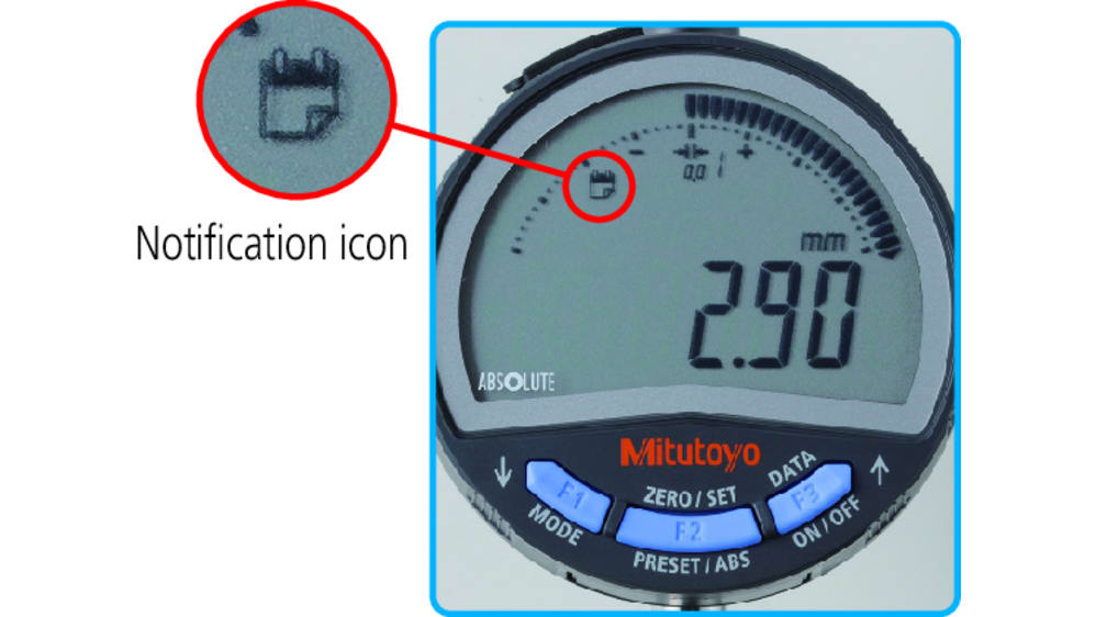 Mitutoyo Digitale Messuhr ID-C - 12,7mm Messbereich IP42