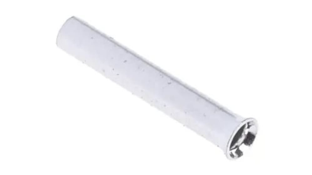 RS PRO Uninsulated Bootlace Ferrule, 6 mm Pin Length, 1.1 mm Pin