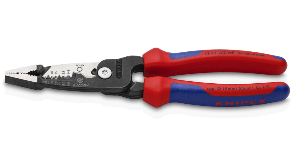 Knipex ワイヤストリッパ 13シリーズ フラット, 13 72 200 ME 200 mm | RS