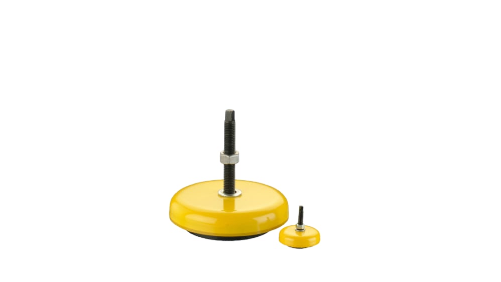 A400 003 Pied en caoutchouc Nu Tech Engineering M12 O 120mm RS