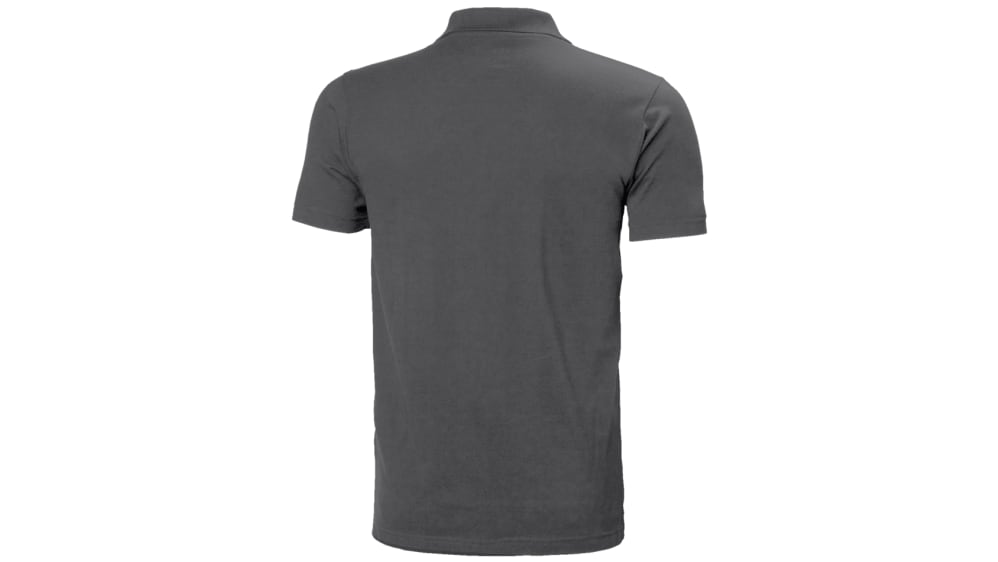 79167_970-M | Helly Hansen Classic ダークグレー 綿100% ポロシャツ