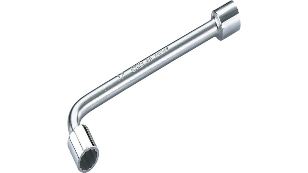 SAM ソケットレンチ 80-19-P 19 mm 丸型 クロームバナジウム鋼 225 mm