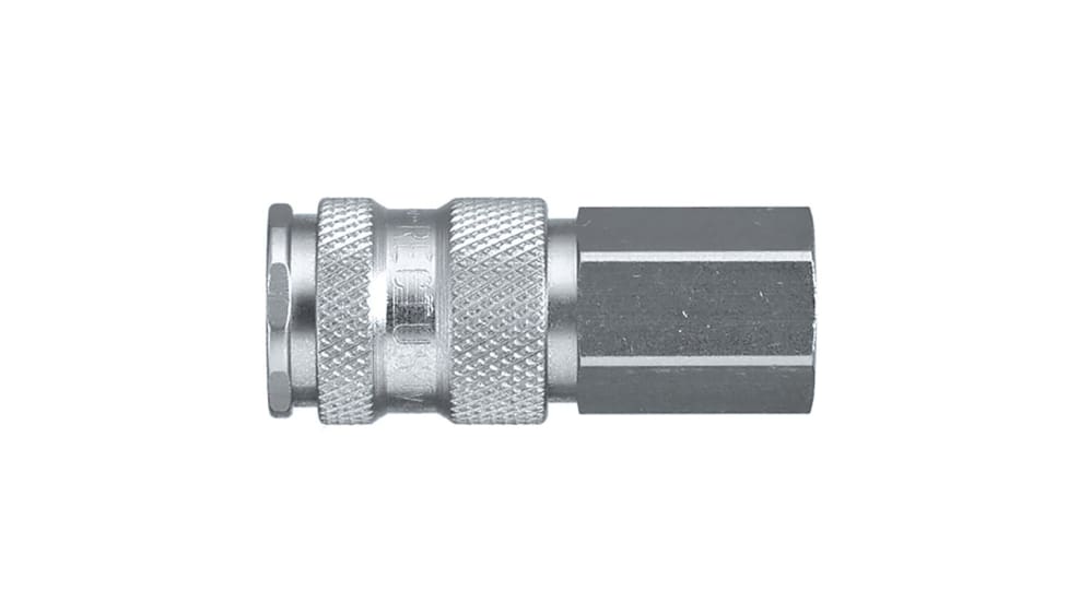Legris Schnellauslassventil Serie 7110 – 1/8 Zoll, Max. 10 Bar, Messing Vernickelt