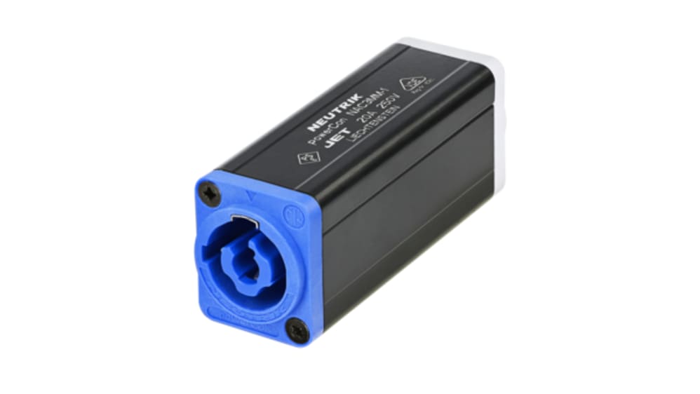 NEUTRIK PowerCon NAC3MM 電源コネクタ NAC3MM-1 | Neutrik 電源コネクタ, ACコネクター, オス | RS
