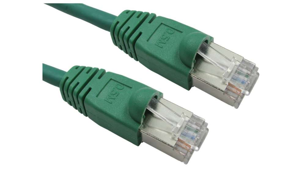 RS PRO Cat6 イーサネットケーブル, 20 m, 緑 RJ45 オス RJ45 オス