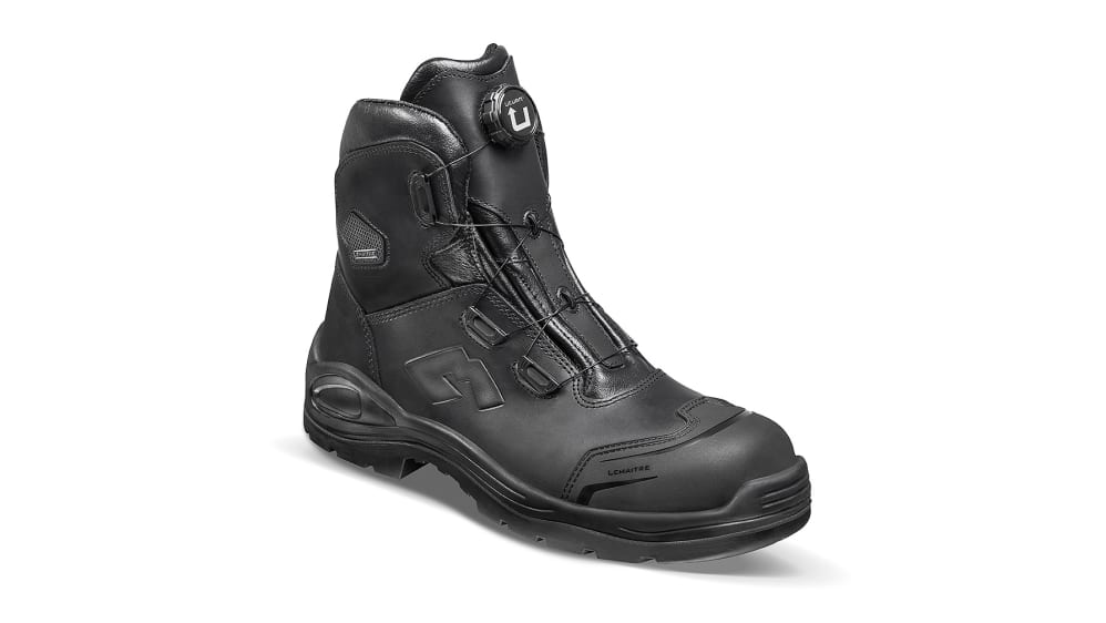 THORS30NR47 LEMAITRE SECURITE THOR S3 Unisex Black Composite Toe Capped Safety Boots UK 12 EU 47 RS