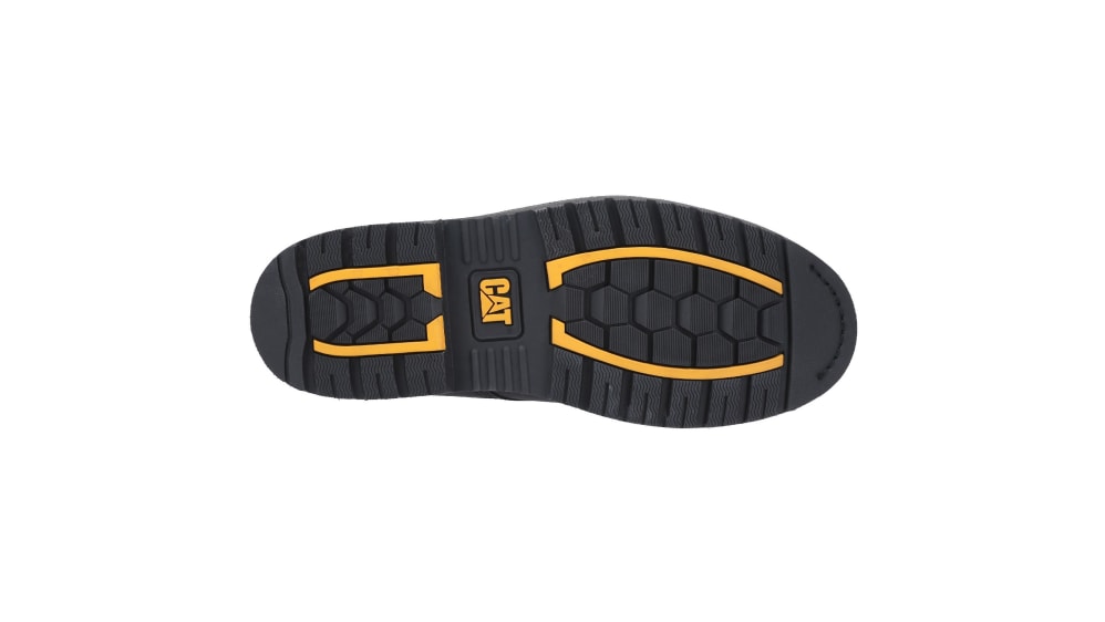 CAT P724621 Black Steel Toe Capped Unisex Safety Boots, UK 7