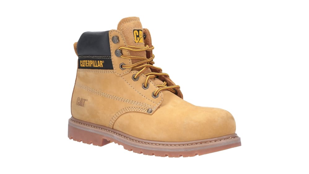 CAT P724624 Honey Steel Toe Capped Unisex Safety Boots, UK 8, EU