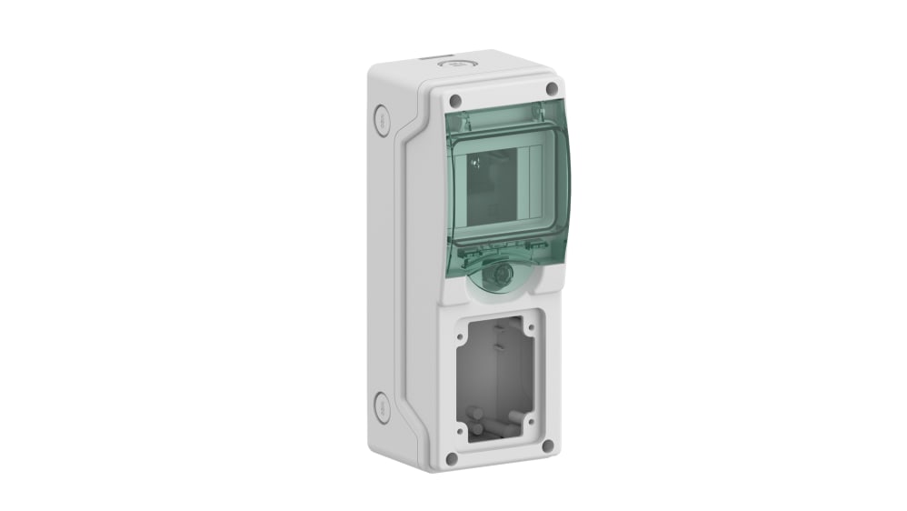 13150M | Schneider Electric Polymer White Adaptable Enclosure Box 98mm x  248 mm x 248 mm | RS
