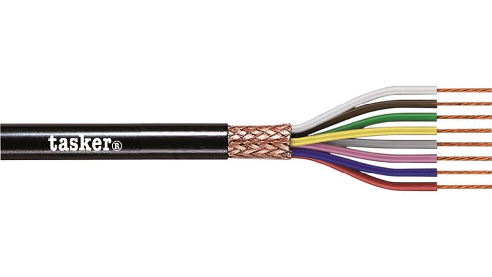 C6025 CPR | Tasker マルチコア産業用ケーブル, 100 m 0.25 mm²