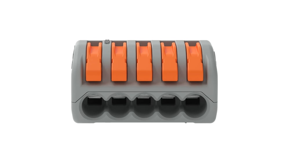 Conector WAGO Legítimo 221-415 - 5 Polos - Até 4mm - Foto 8