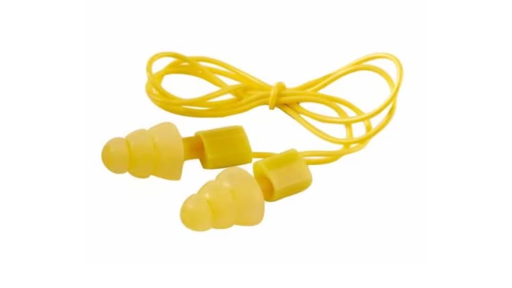 Bouchon d'oreille réutilisable ULTRAFIT avec corde et étui, 50 paires.