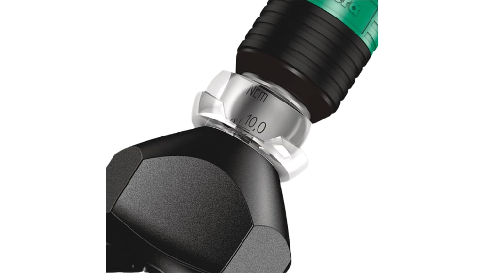 Wera Adjustable Hex Torque Screwdriver, 1.2 → 3Nm, 1/4 Drive, No, ±6 %  Accuracy