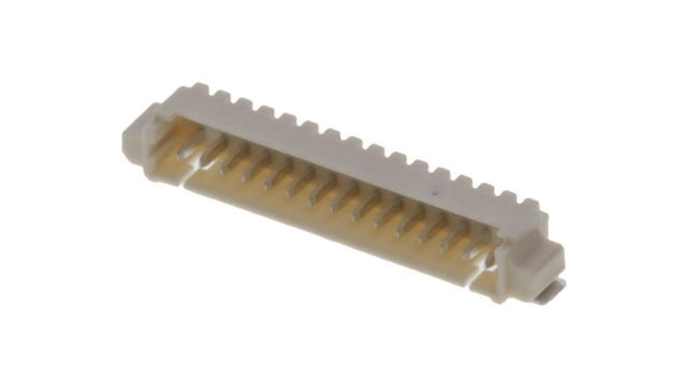 53261-1571 | Molex ライトアングル 基板ヘッダ, 15極, 1.25 mm, 1列