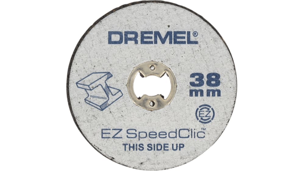 Lot de 2 disques à meuler speedclic, DREMEL