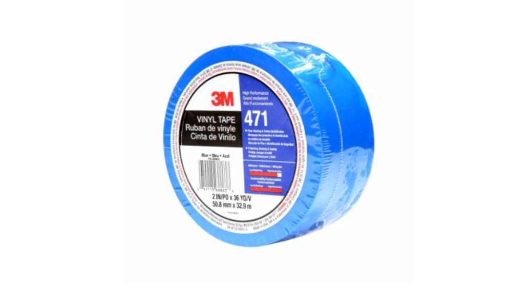 Ruban pour conduits en vinyle 3M(MC), 3903, bleu, 50,8 mm x 45,7 m