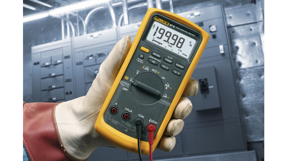 Fluke マルチメータ, ハンドヘルドタイプ, 分解能:0.1mVdc Fluke マルチメータ, ハンドヘルドタイプ, 分解能:0.1mVdc