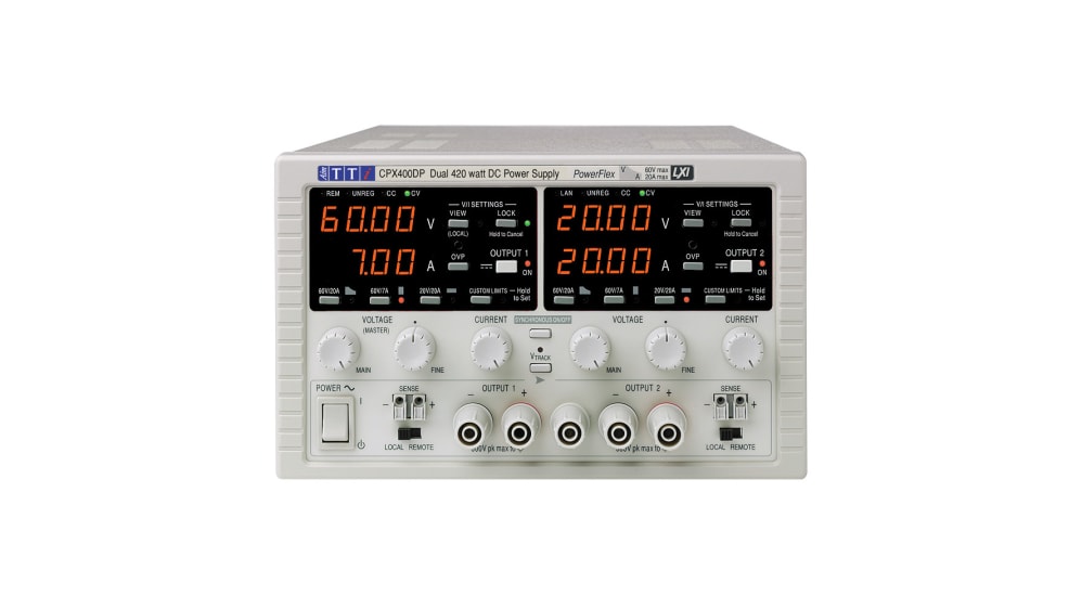 CPX400DP | Aim-TTi Digital Bench Power Supply, 2-Output 0 V ac to