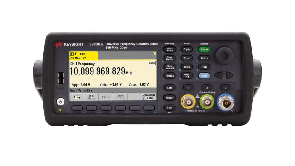⭐︎様 Keysight Technologies 周波数カウンタ, 0 Hz ～ 350MHz 表示, 12 桁