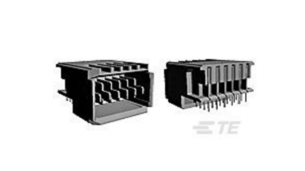 120954-1 | TE Connectivity バックプレーンコネクタ Z-PACK HM, 4 極
