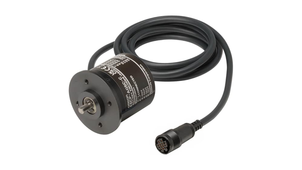 オムロン エンコーダ 256 アブソリュート 軸径:6mm, E6CP-AG5C オムロン エンコーダ 256 アブソリュート 軸径:6mm, E6CP-AG5C