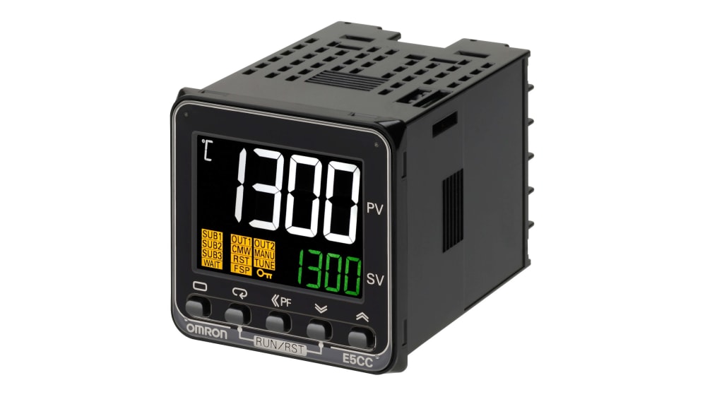 E5CC-CX3D5M-000 | オムロン 温度調節器 (PID制御) リニア、アナログ