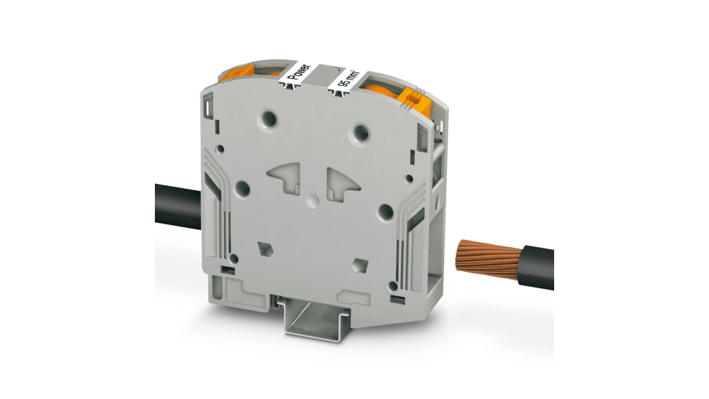 3260100 | フエニックスコンタクト PTPOWER 95 DIN レール端子台