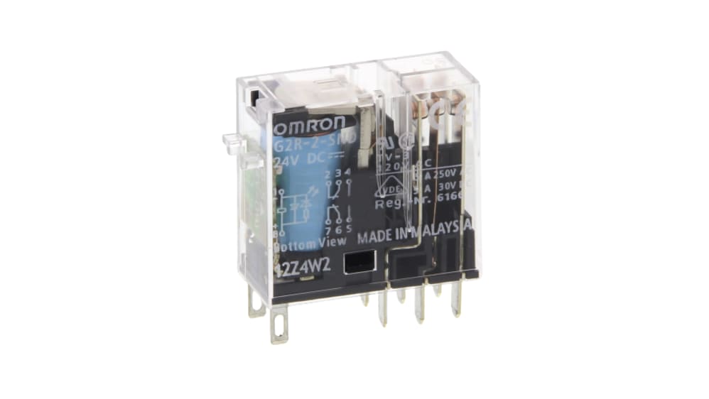 G2R-2-SND DC24(S) | オムロン パワーリレー, 24V dc, 2c接点, 5A 