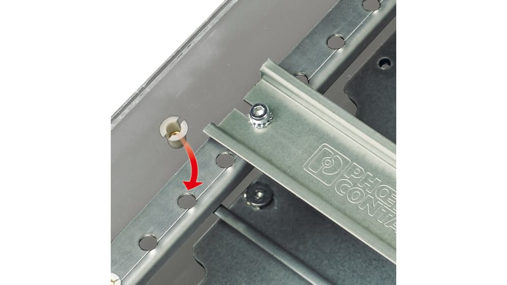 Supporto Rosetta 20mm Time In Acciaio Grigio Satinato 4cm, 2 Pz | Leroy Merlin