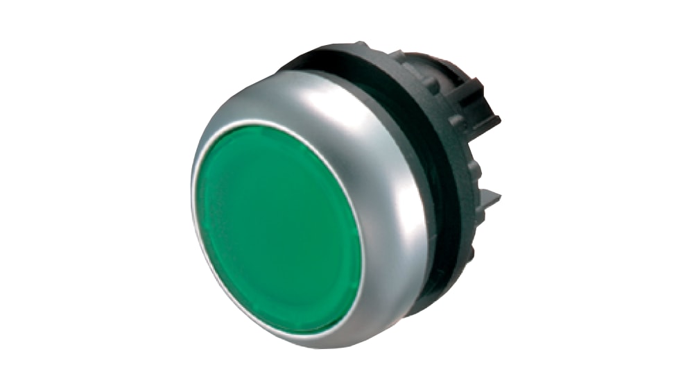 216596 M22-D-G | Eaton M22 Series Green Momentary Push Button Head  
