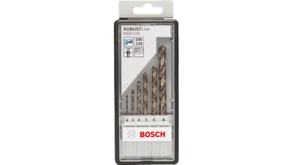 Bosch Juego de 25 brocas para metal ProBox HSS-Co