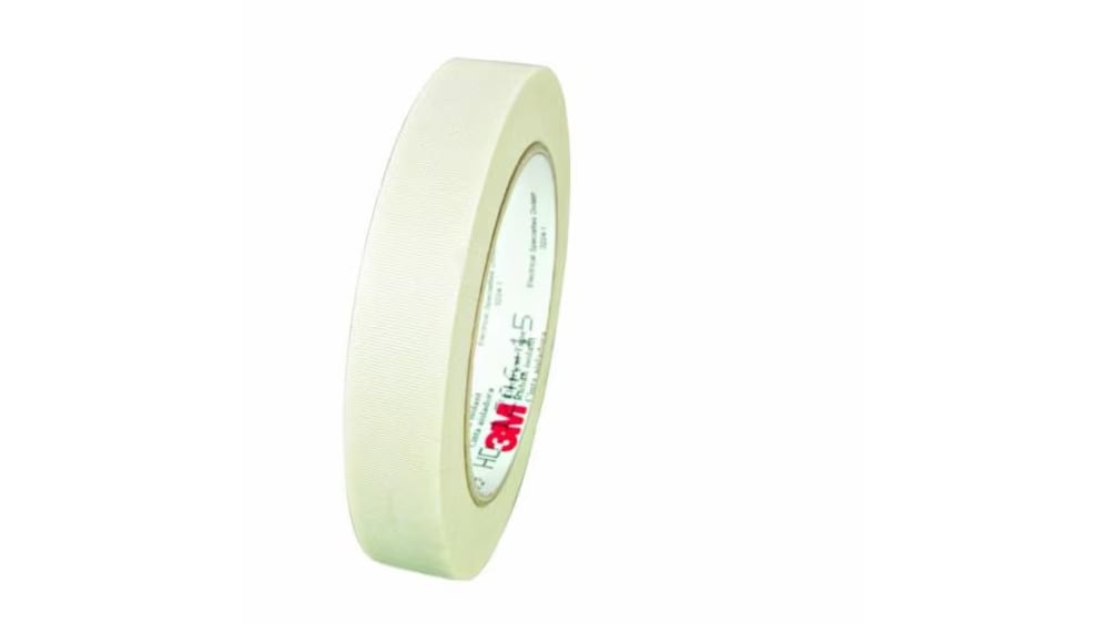 T6925 | 3M Scotch 69 Gewebeband, Glasfaser Filamentband Weiß, 0.18 