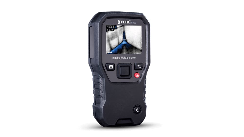 FLIR MR160 Moisture Meter, 100 % RH Max, ±5 % Accuracy FLIR MR160 Moisture Meter, 100 % RH Max, ±5 % Accuracy