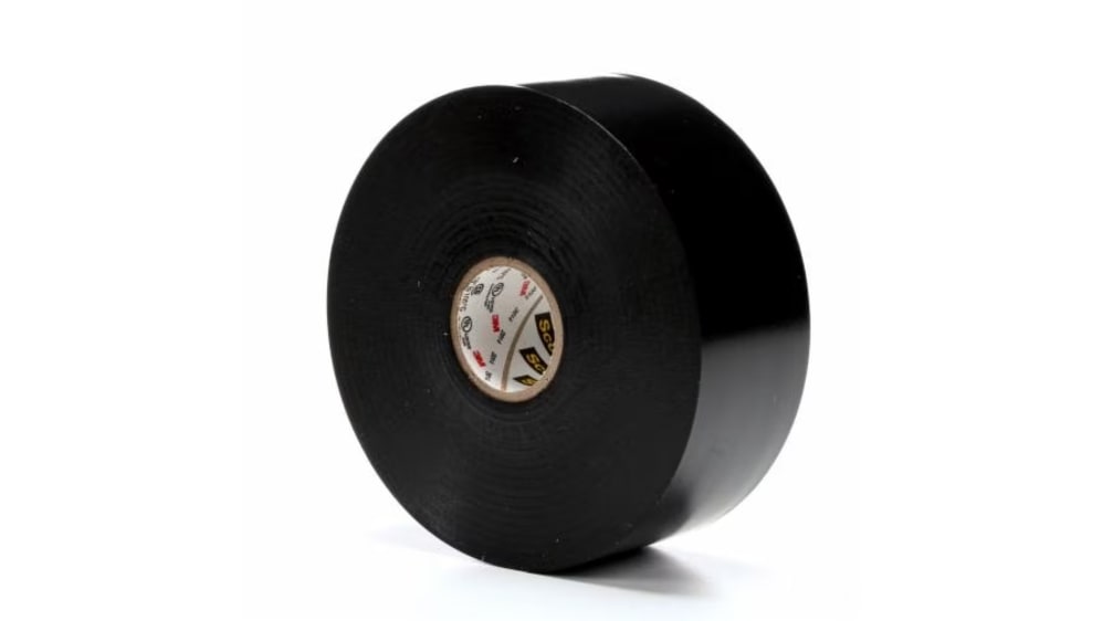 3M 絶縁テープ 黒,最大動作温度：+105°C,幅：50mm,：Super 88 50mm x