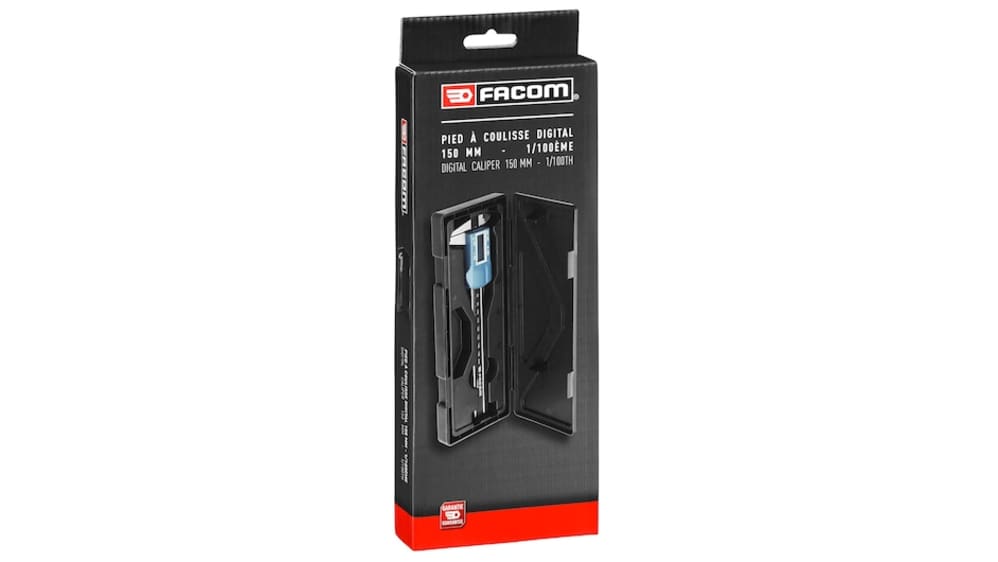 Pied à Coulisse Numérique Carbone 300 Mm - Précision 0.1 Mm, Mâchoires Longues Pour Mesures Magnétiques
