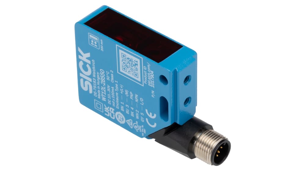 WT12L-2B550 | SICK Proximity Photoelectric Sensor, Rectangular